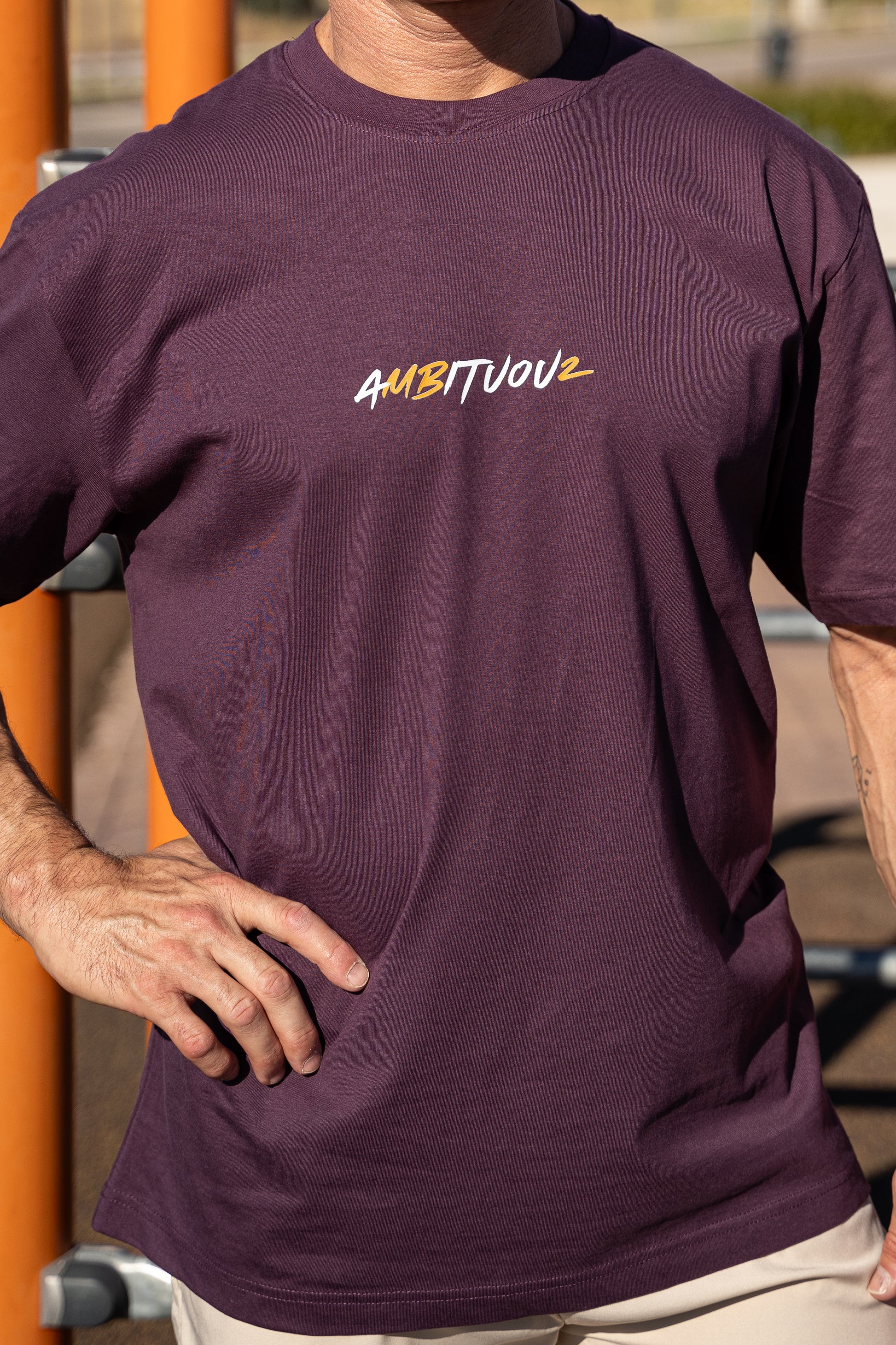 Camiseta Believe morada