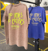 Camiseta Azul Marino No Limit, No Excuses
