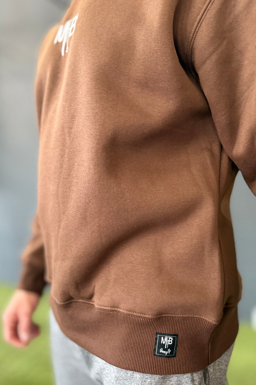 Sudadera Marrón Chocolate