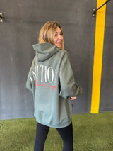 Sudadera verde Ambitiou2