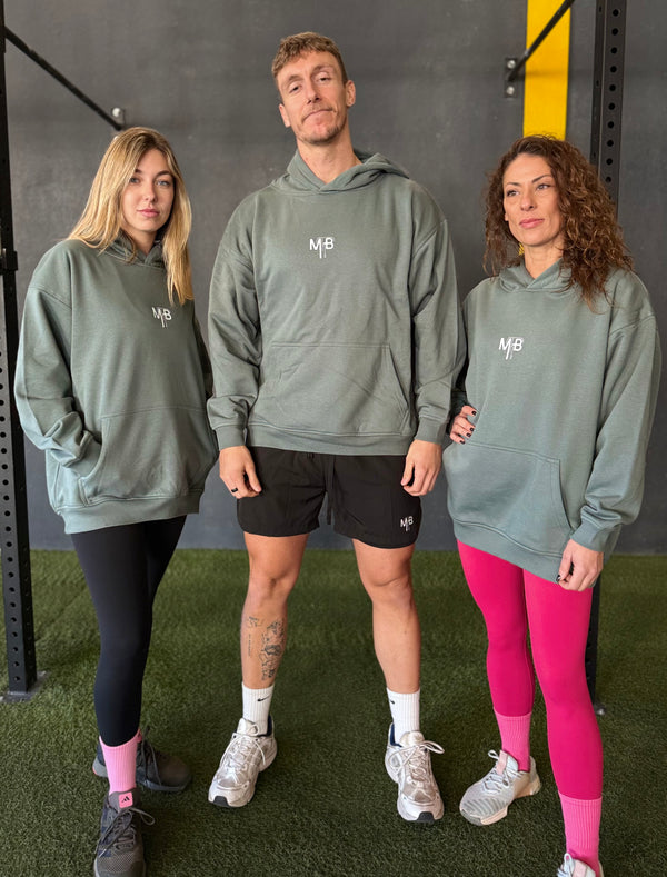 Sudadera verde Ambitiou2