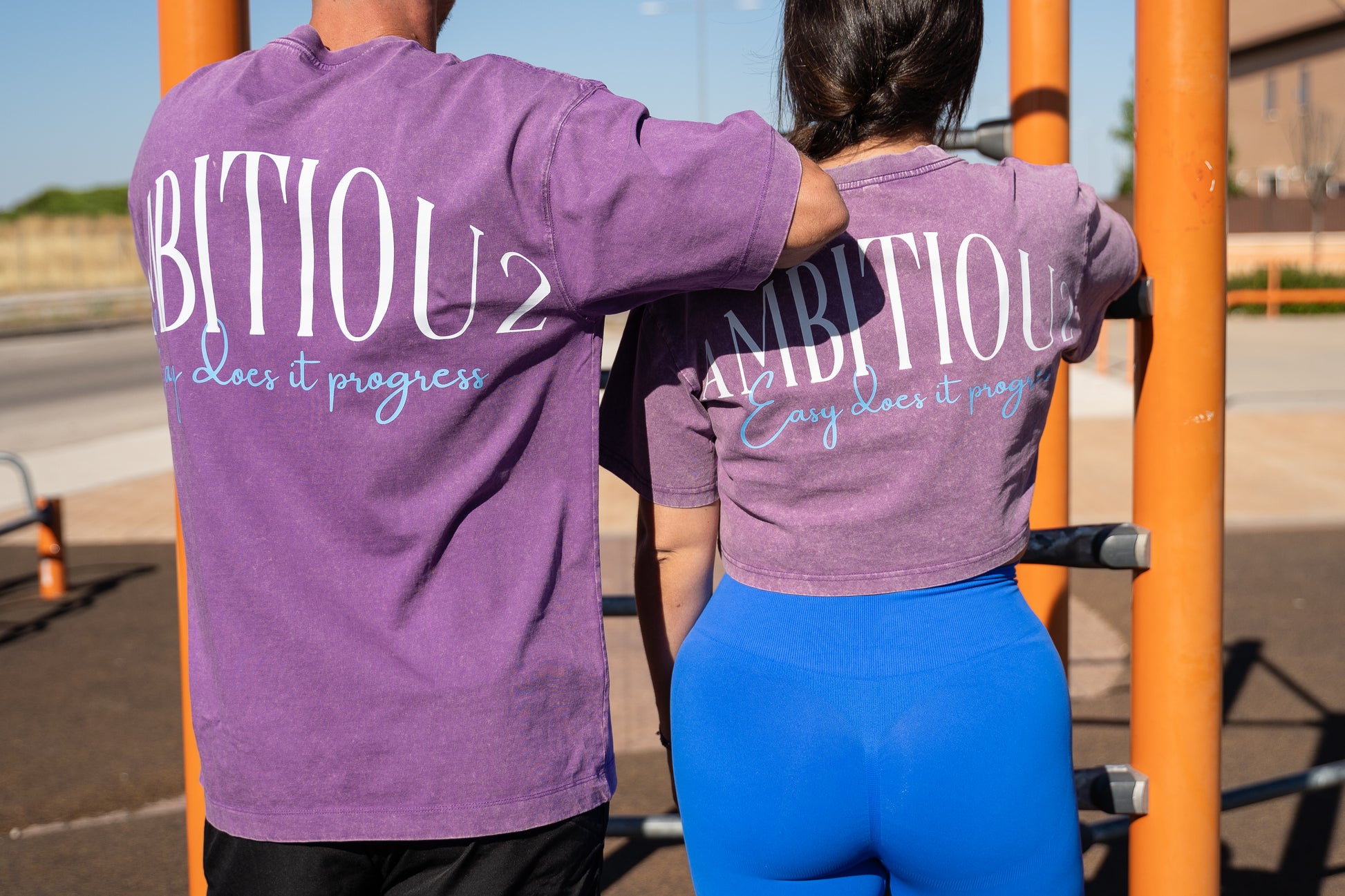 Crop top Ambitiou2.0 morada