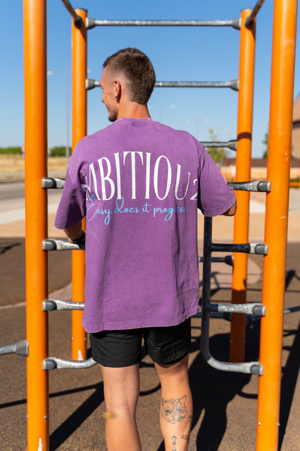 Camiseta Ambitiou2.0 vintage Morada
