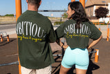 Camiseta vintage Ambitiou2.0 verde