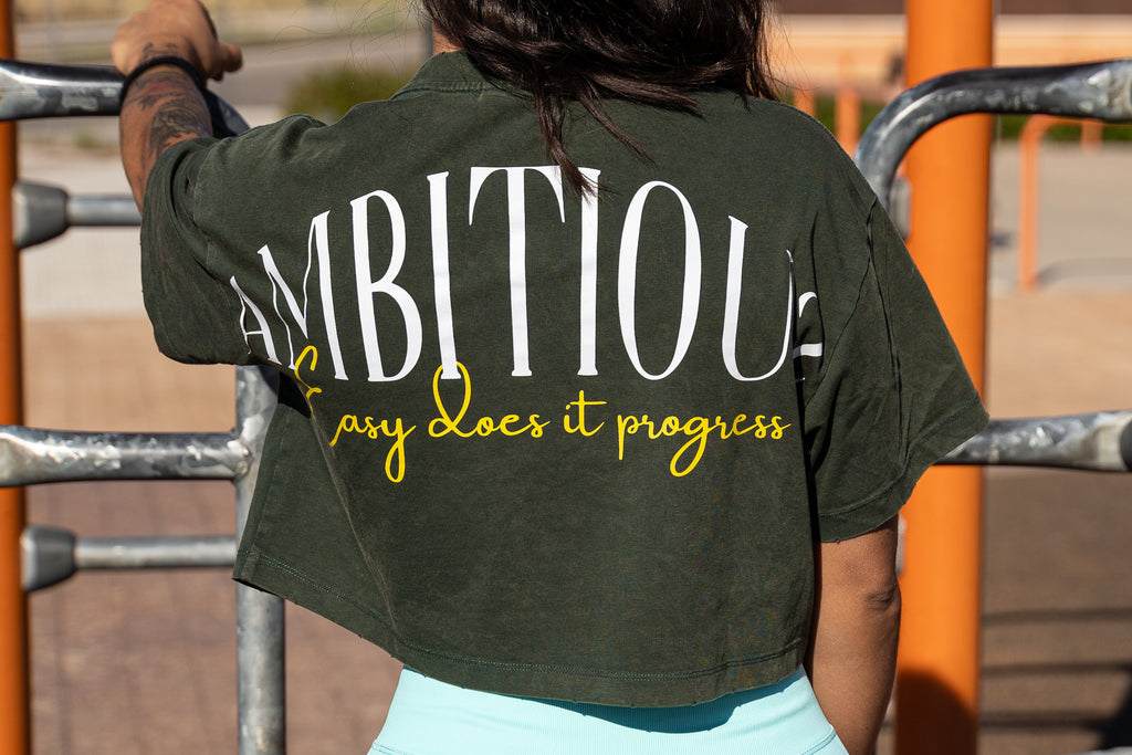 Crop Top Ambitiou2.0 Verde