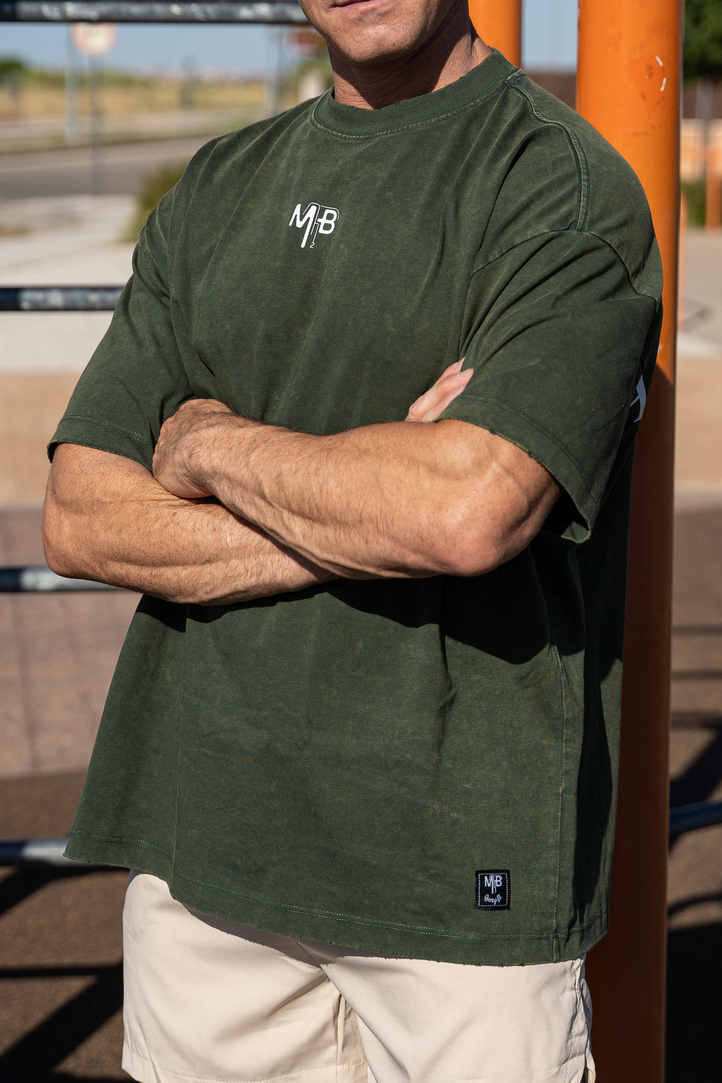 Camiseta vintage Ambitiou2.0 verde