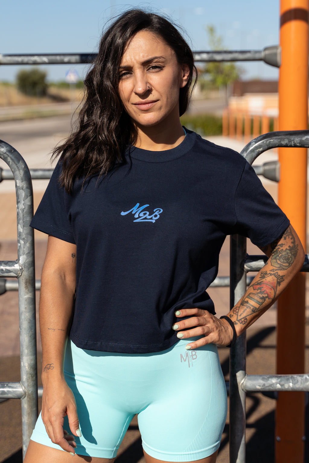 Heavy Crop Top M2B x Stitch Ambitiou2