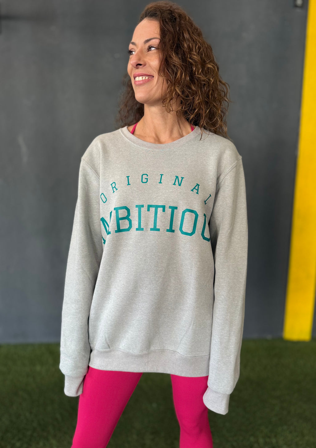 Sudadera M2B original gris