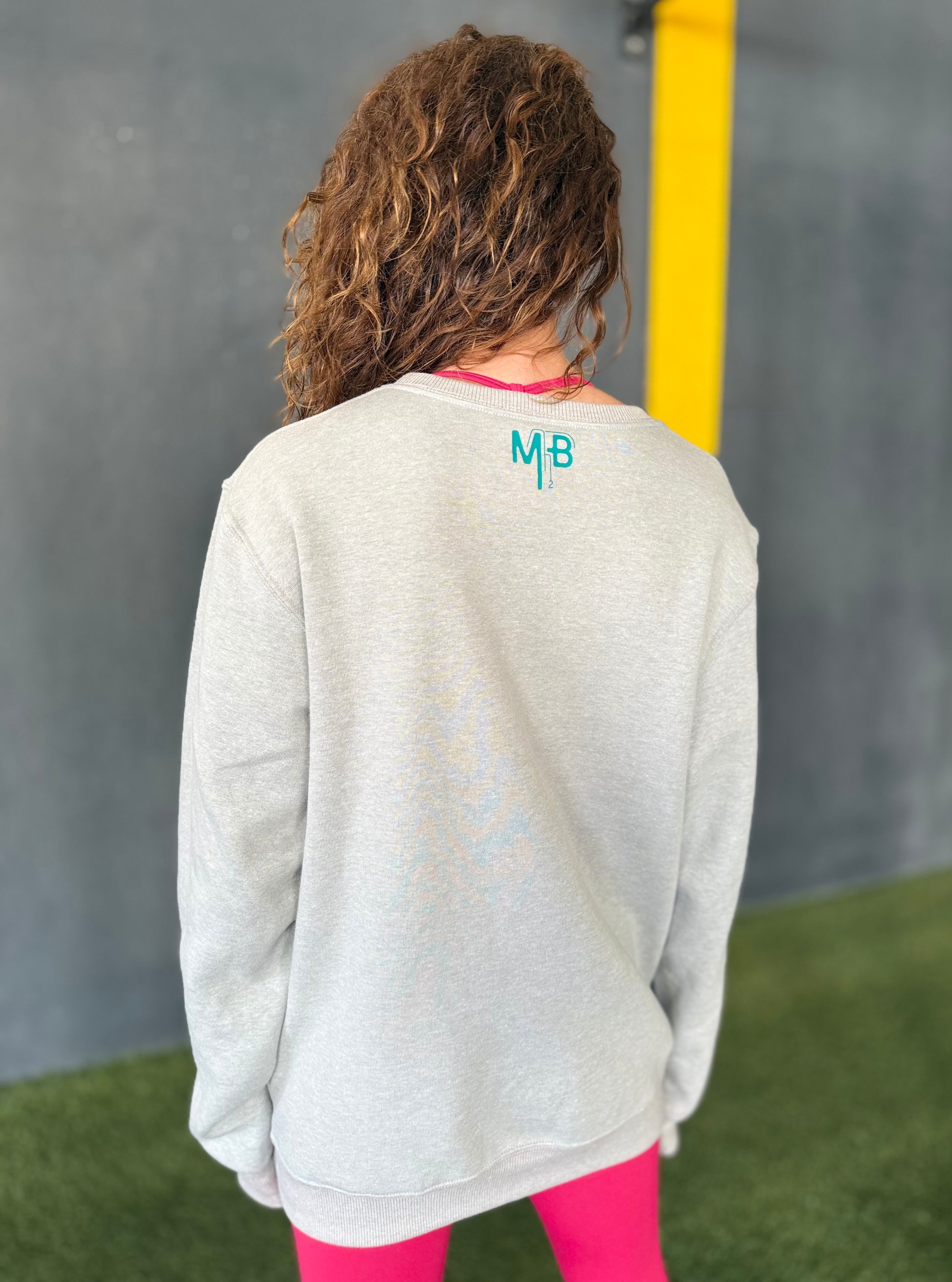 Sudadera M2B original gris