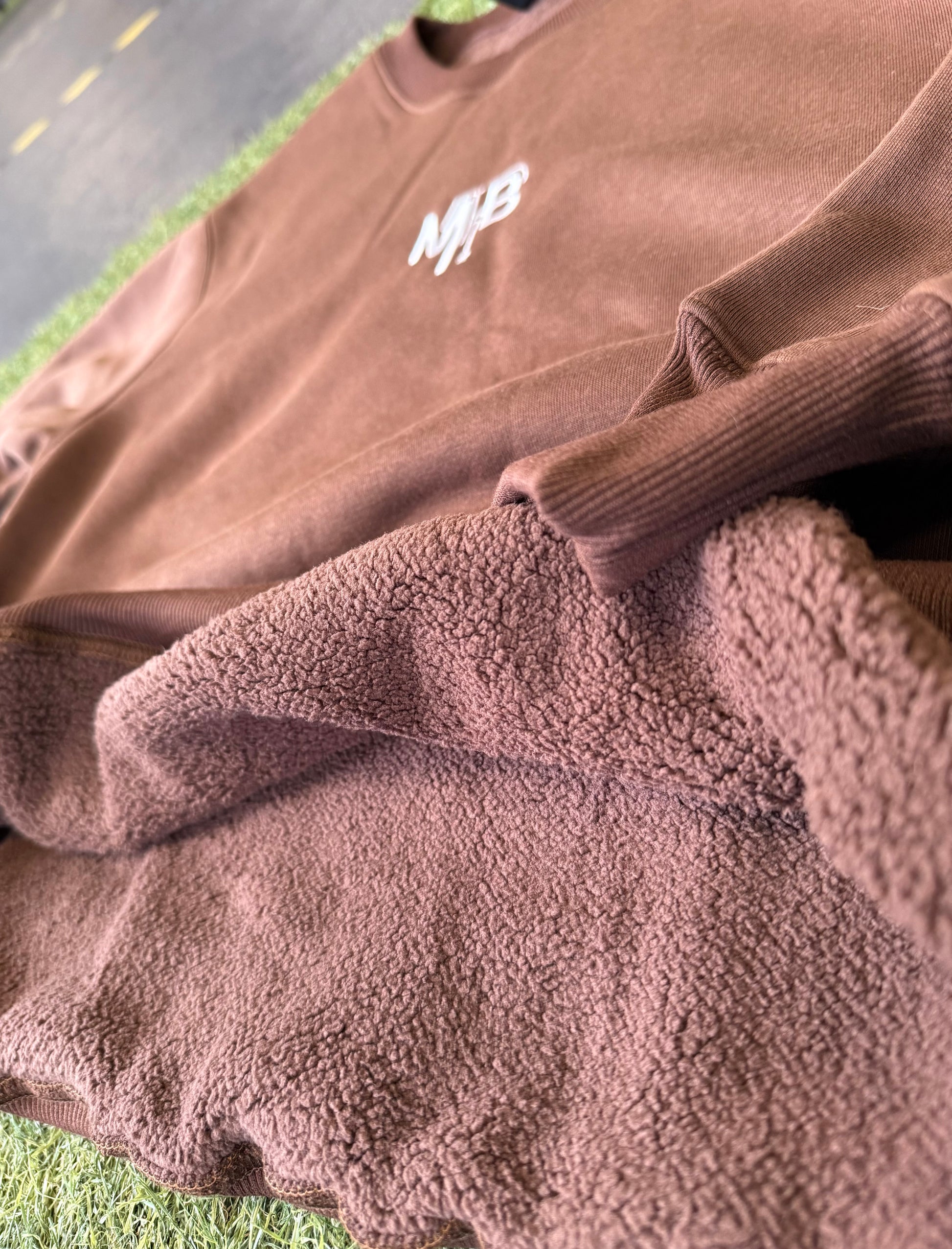 Sudadera Marrón Chocolate