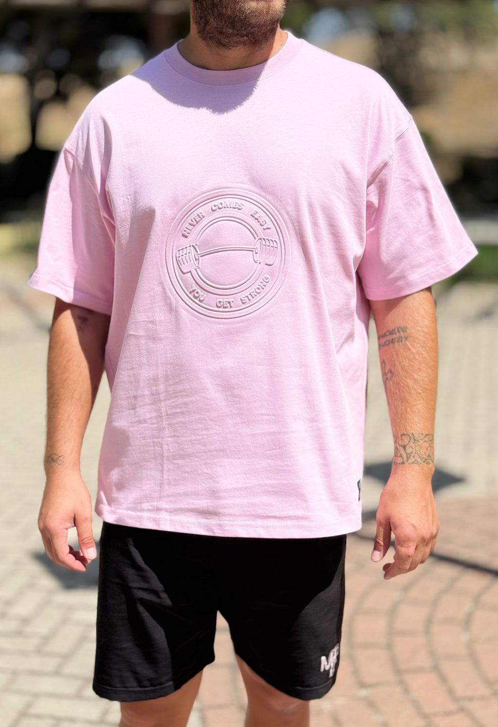 Camiseta Strong M2B - Rosa Audaz