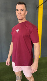 Camiseta Oversize Granate Ambitiou2.0