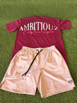 Camiseta Oversize Granate Ambitiou2.0