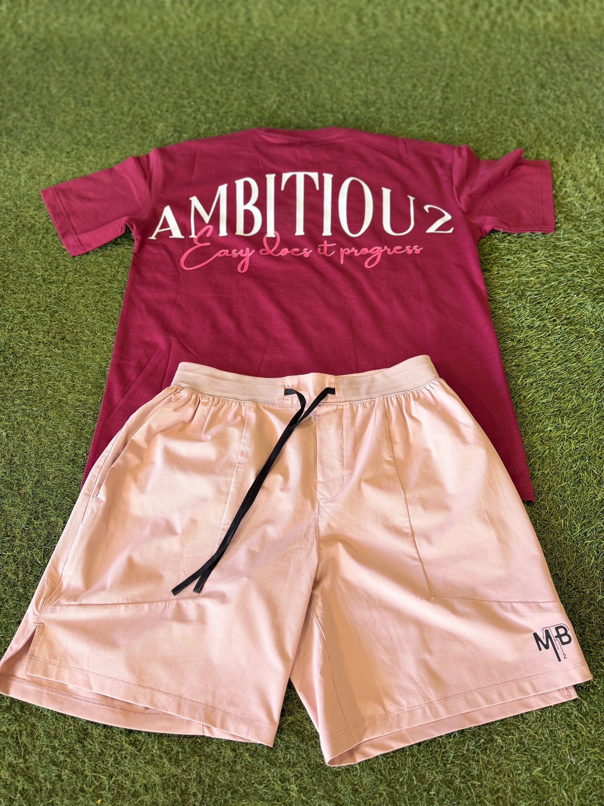 Camiseta Oversize Granate Ambitiou2.0